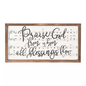 Praise God Framed Art Print - Kirkland’s